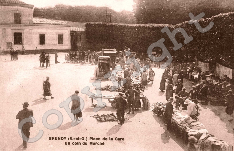 Place de la gare - marche