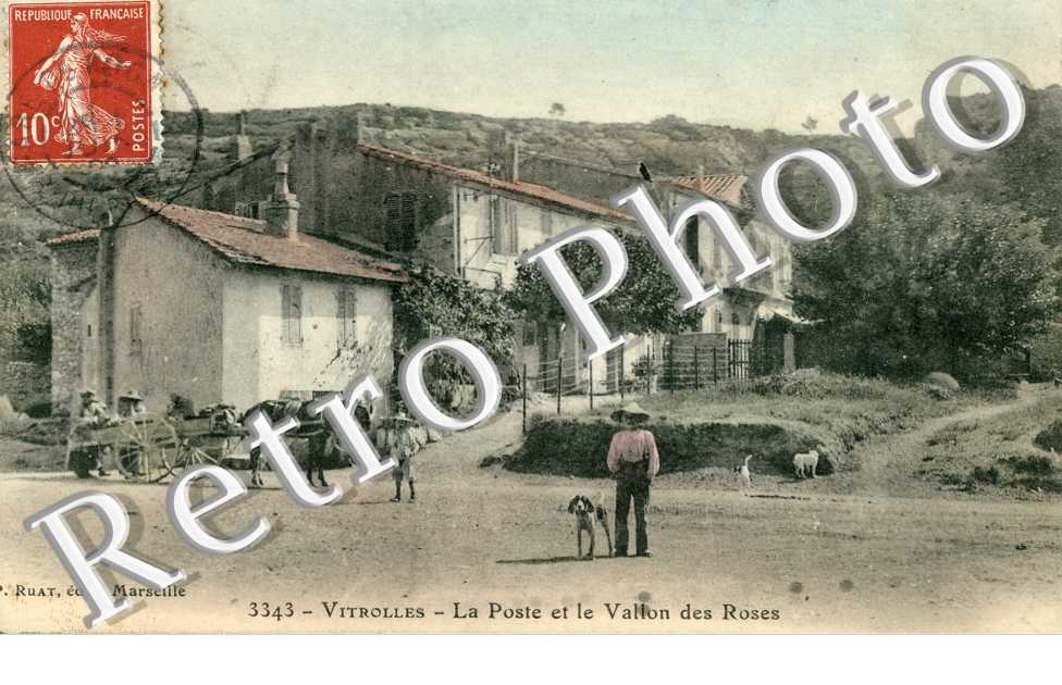 la Poste et le Vallon des Roses
