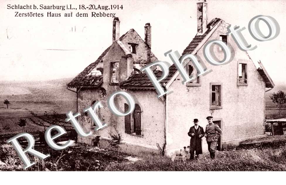 schlacht b. Saarburg 18.20 aug 1914