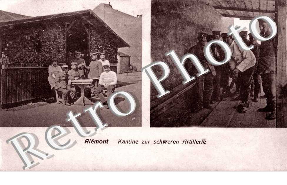 Alemont Kantine zur schweren Artillerie