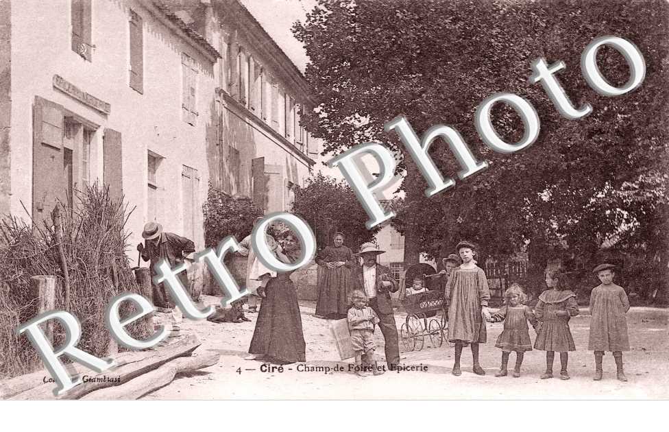 Champ de foire et épicerie