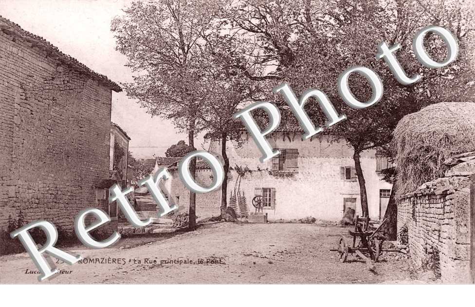 la rue principale, le pont