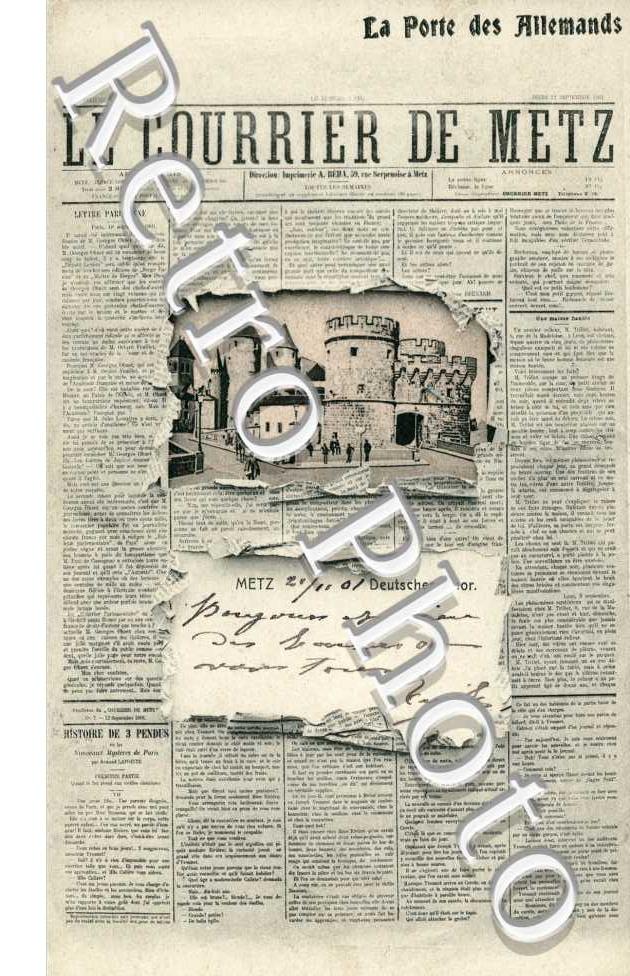 Le Courrier de Metz - La Porte des Allemands