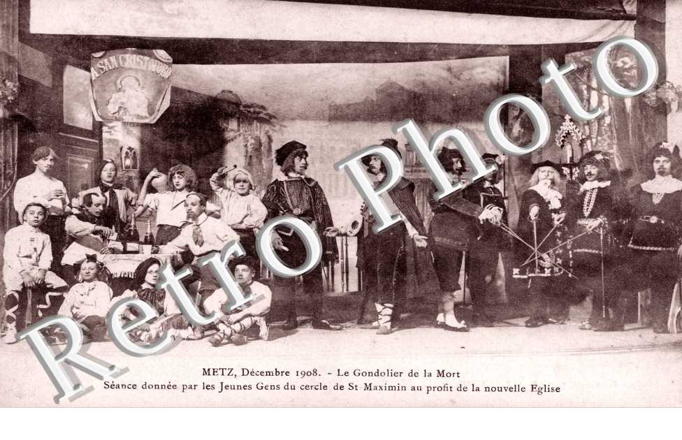 Le Gondolier de la Mort - Cercle de Saint Maximin - Dec 1908