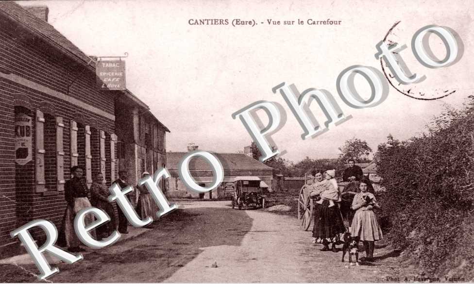 Vue sur le carrefour