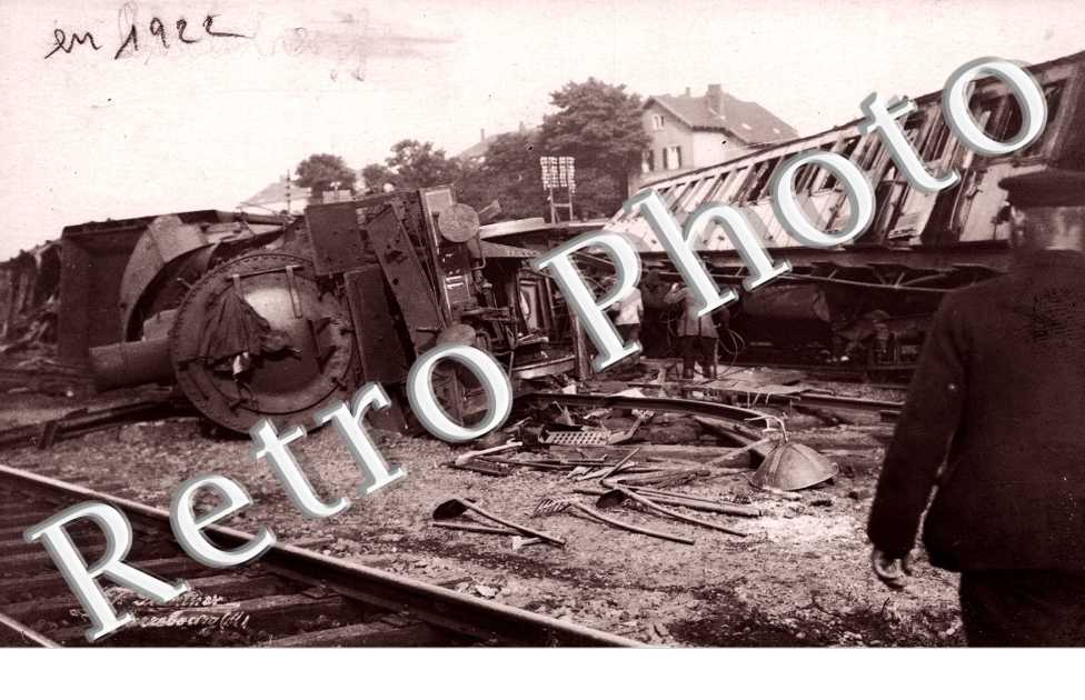 Train déraillé