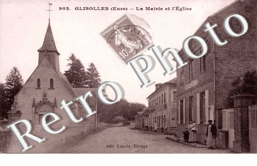 la Mairie et l&#039;eglise