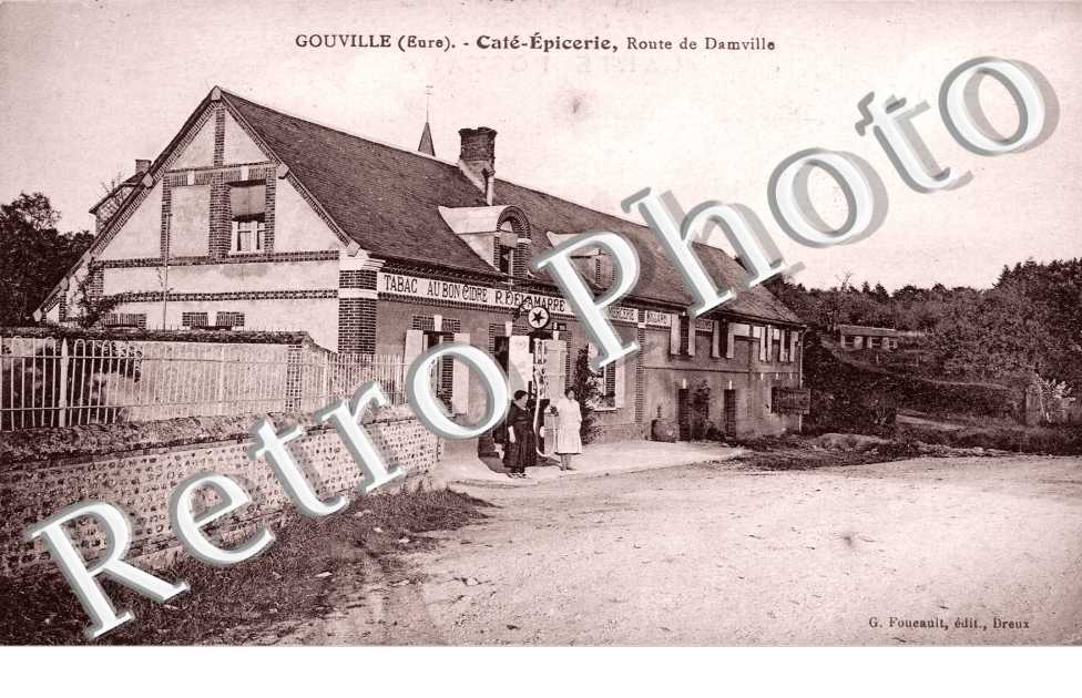 Cafe epicerie, route de Damville