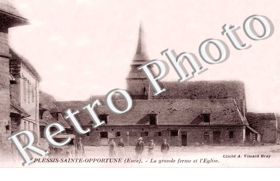 la grande ferme et l&#039;eglise