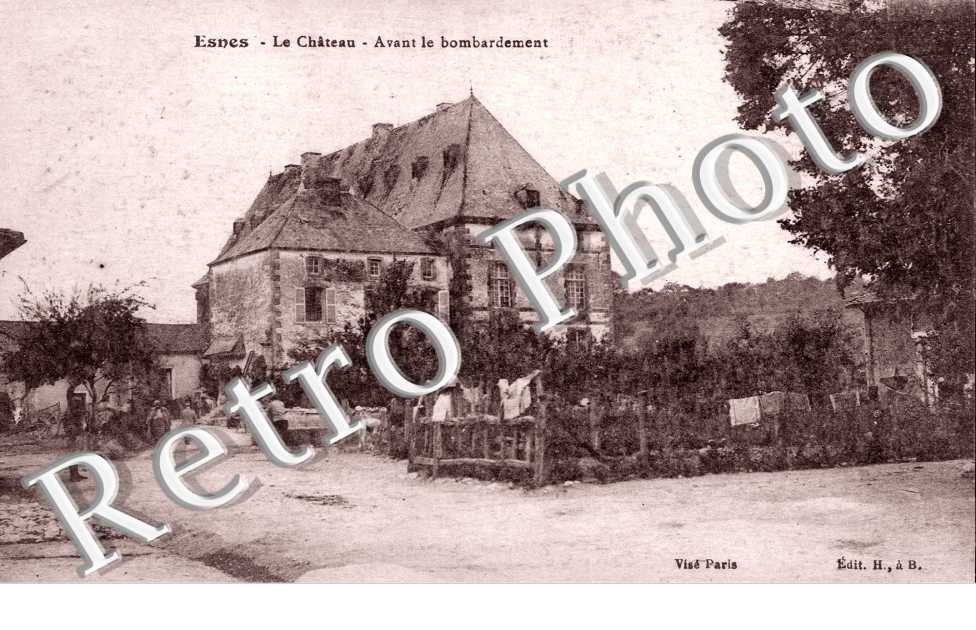 le Chateau avant le bombardement