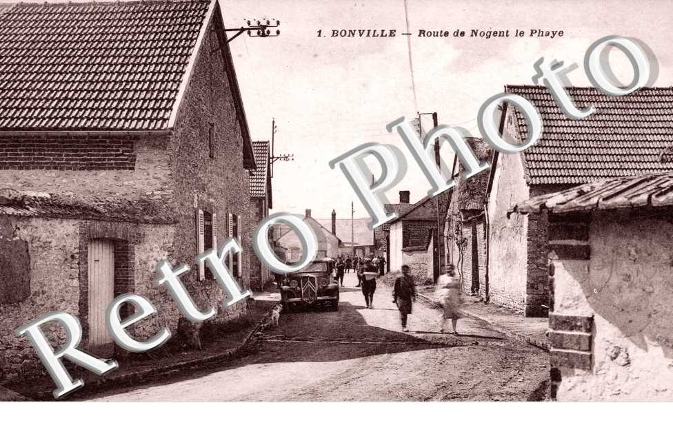 BONVILLE Route de Nogent le Phaye