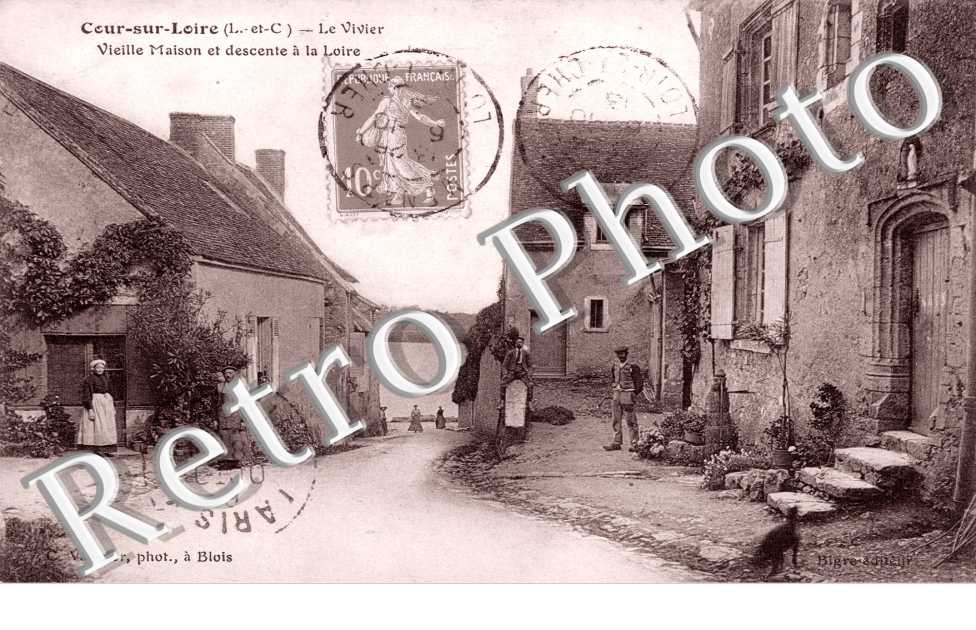 le Vivier Vieille maison et descente a la Loire