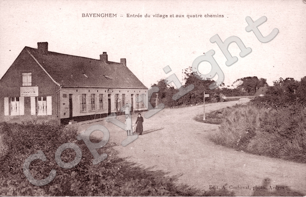 Entree du village et aux quatre chemins