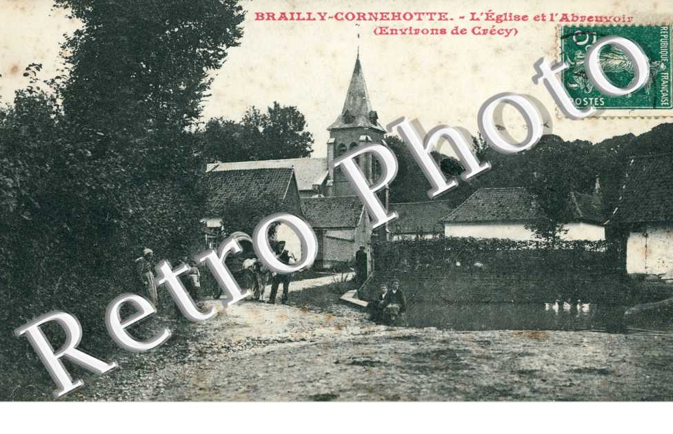 L&#039;église et l&#039;abreuvoir