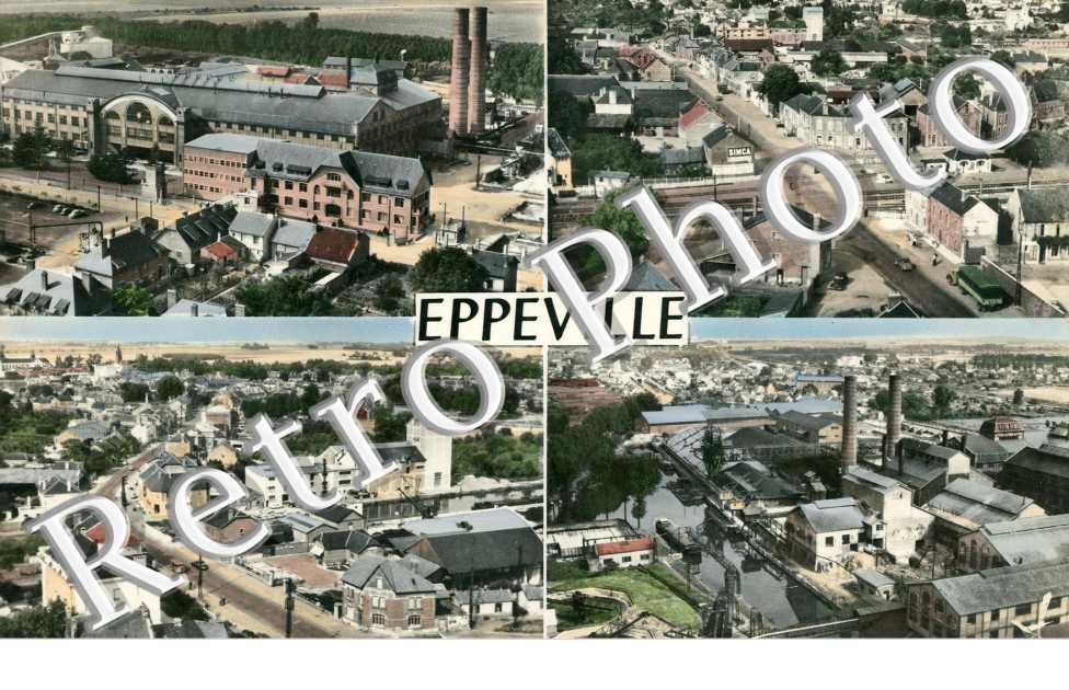 Vue panoramique. L&#039;usine C.N.S.R. Le port