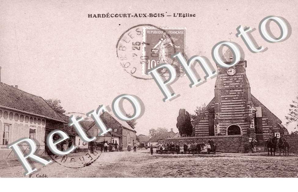 l&#039;église en 1909