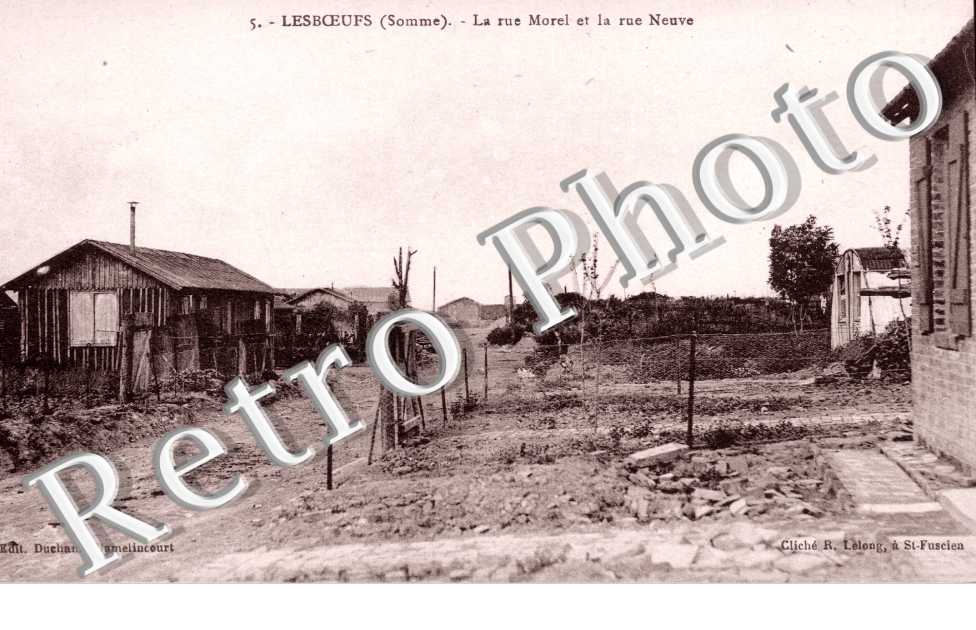 la rue Morel et la rue Neuve