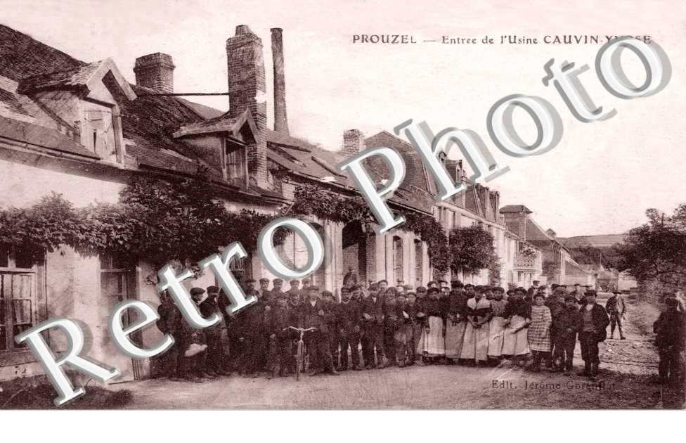 entree de l&#039;usine Cauvin-Yvose