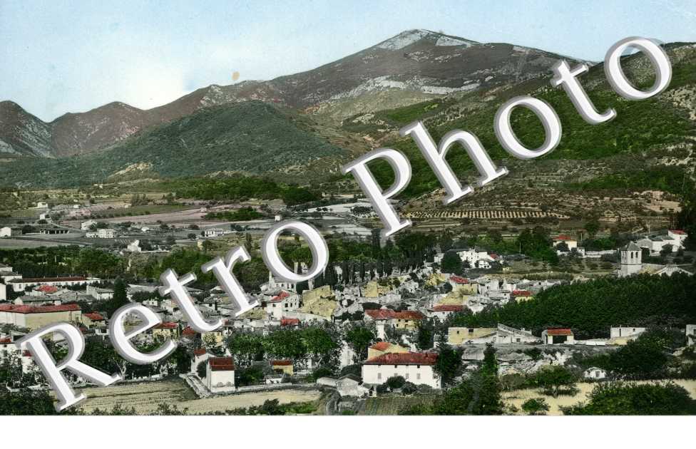 Vue générale et le Mont Ventoux