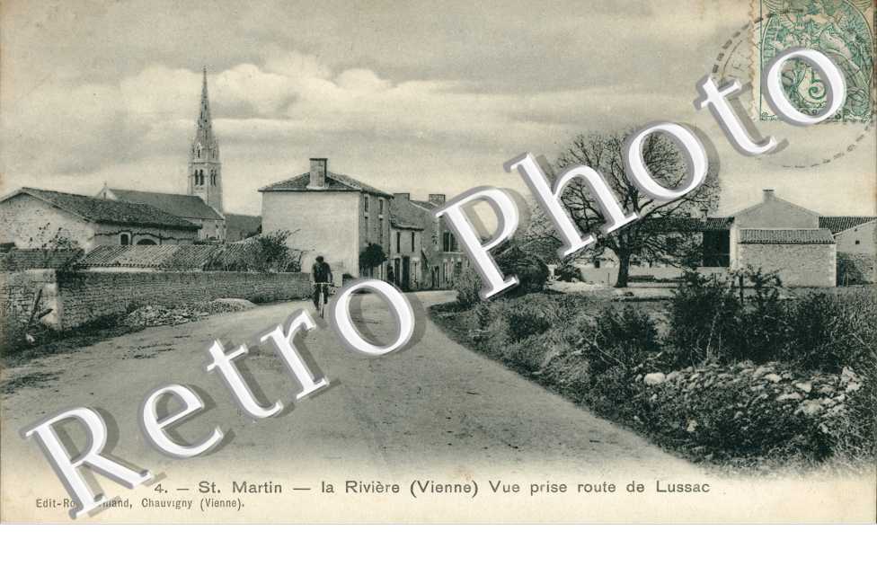 Saint Martin la Riviere - Vue prise route de Lussac