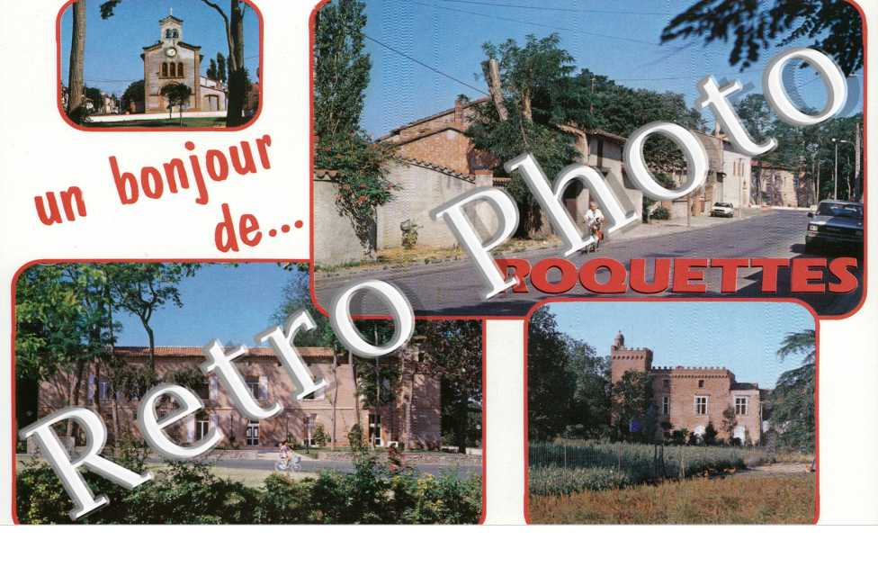 l&#039;eglise, la rue principale, le centre culturel, le chateau de Beaucru