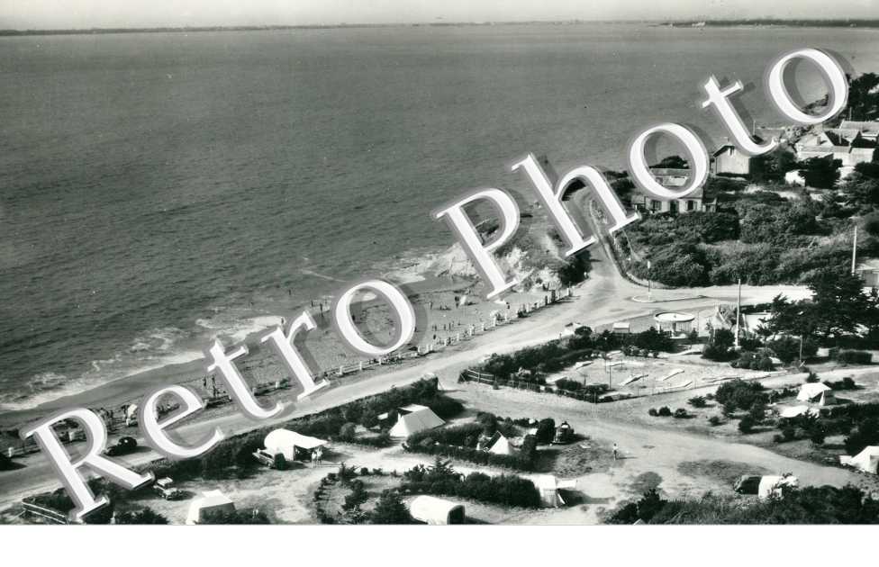 la Plage et le terrain de camping