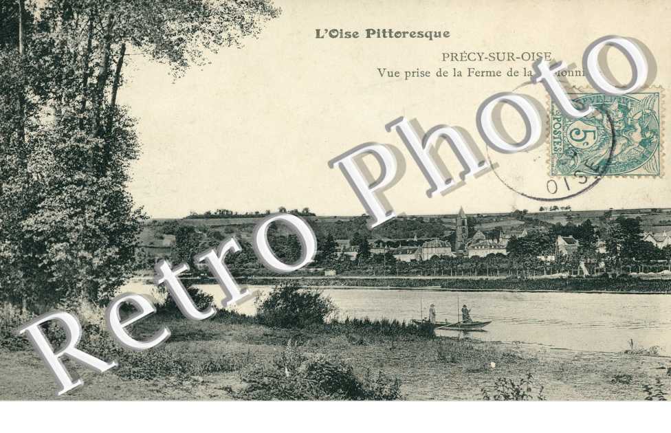 vue prise de la ferme de la Sablonniere