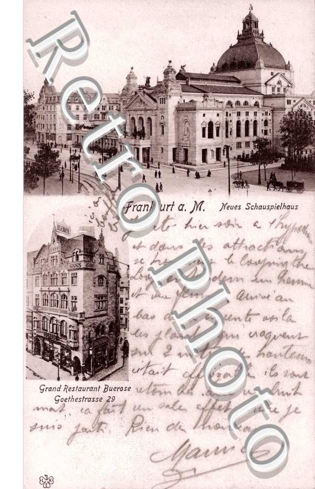 Neues Schauspielhaus - Grand Restaurant Buerose, Goethestrasse 29