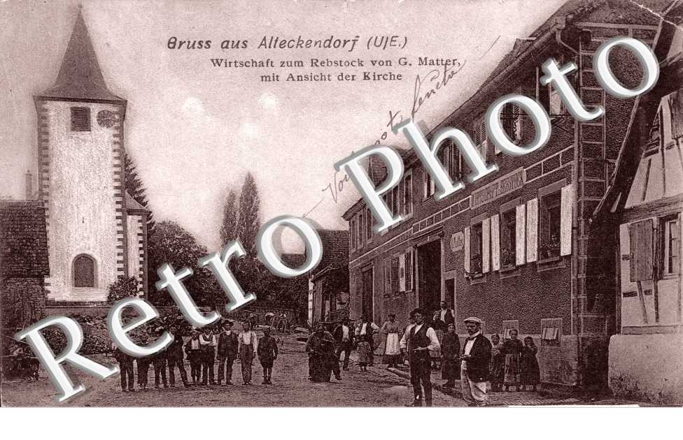 Wirtschaft  zum Rebstock vin G. Matter