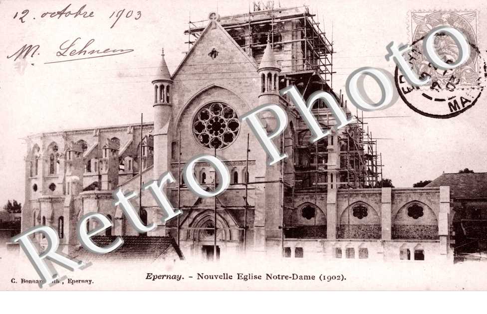 la nouvelle église Notre-Dame (1902)