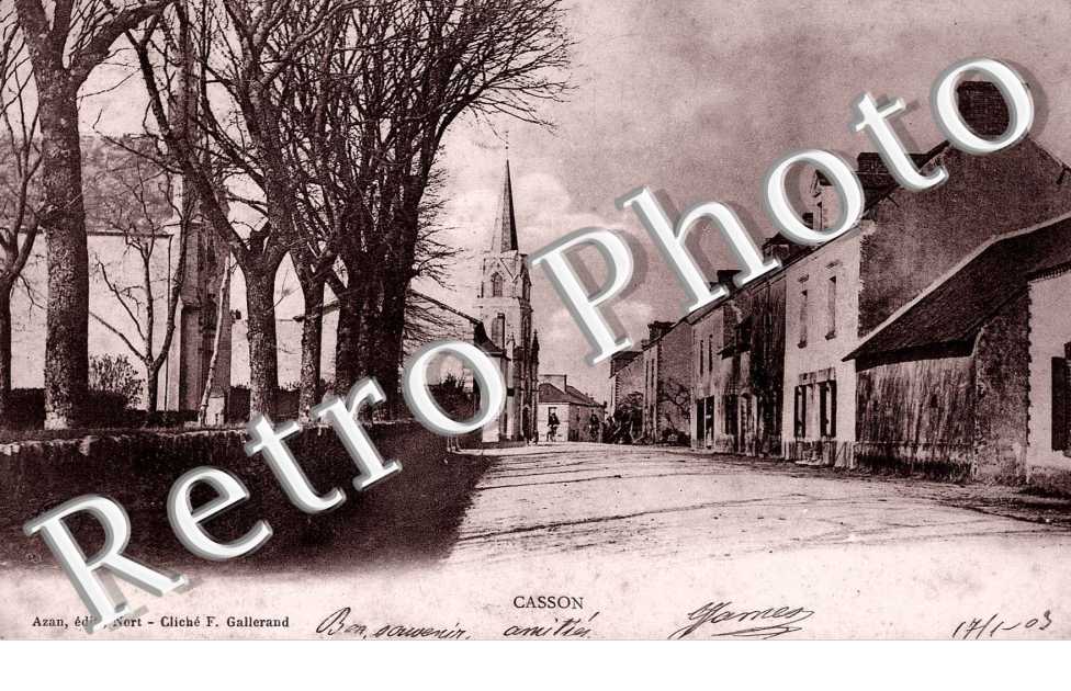 rue vers eglise