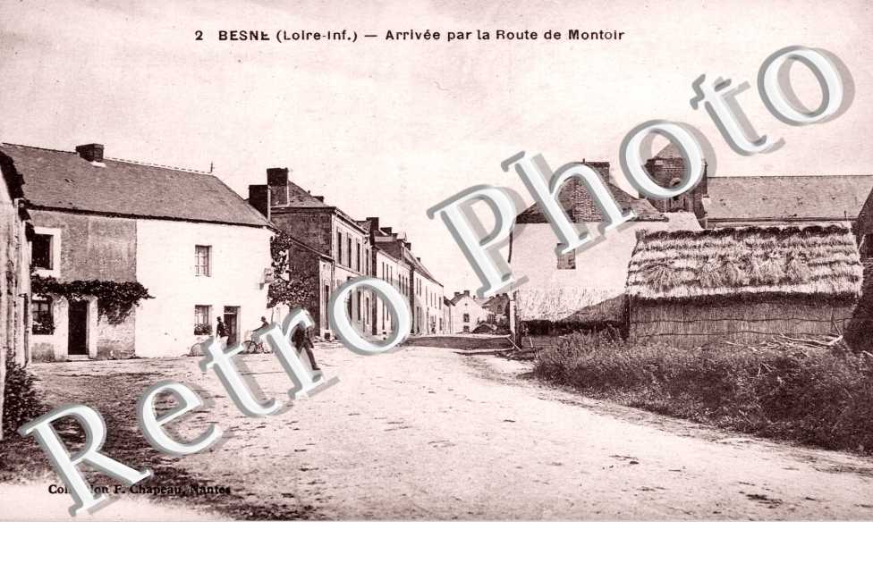 arrivee par la route de Montoir