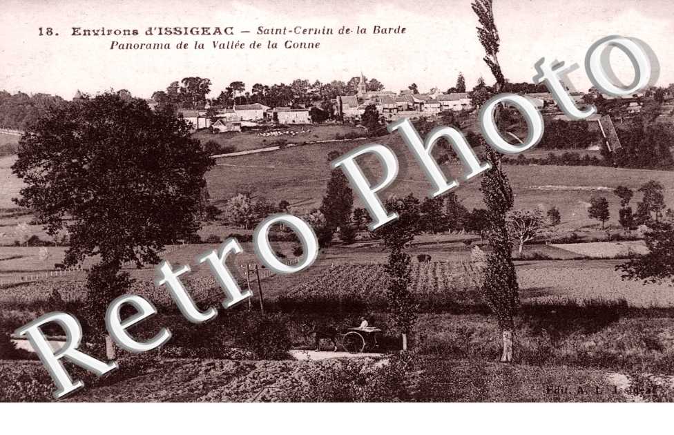 panorama de la vallee de la Conne