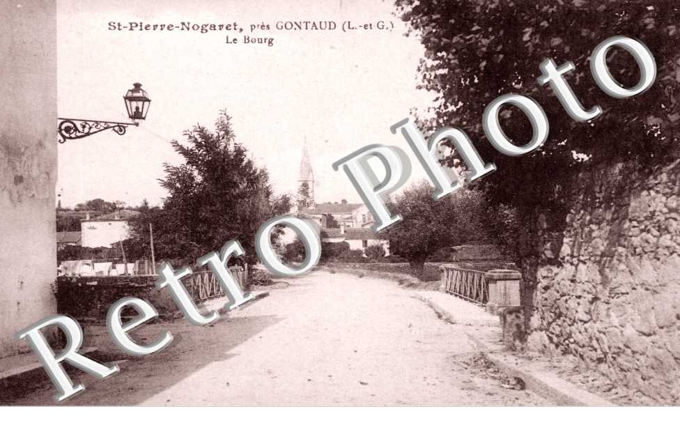 Saint pierre Nogaret  -  Le bourg