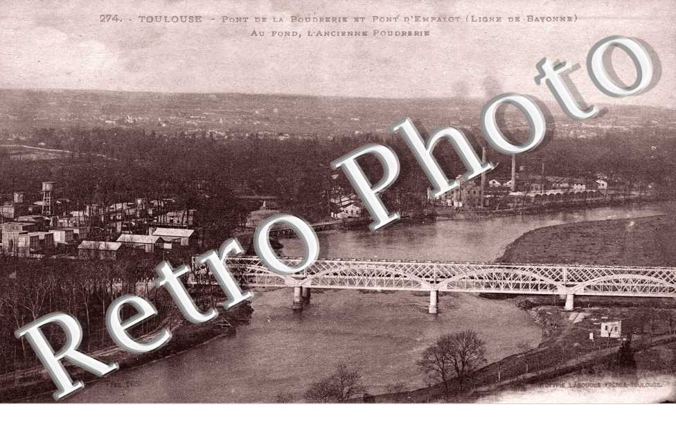 Pont de la Poudrerie et Pont d'Empalot