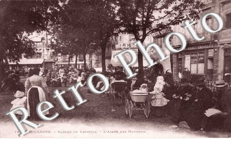 Square du Capitole - L'allée des nounous