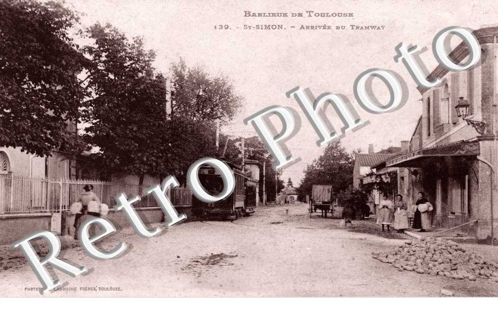 Saint-Simon - arrivée du tramway