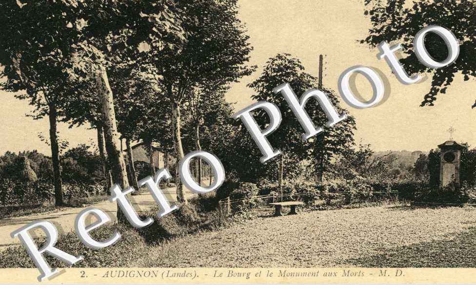 le bourg et le monument aux morts