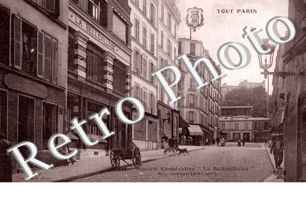 rue Lesage - Société Coopérative " La Bellevilloise "