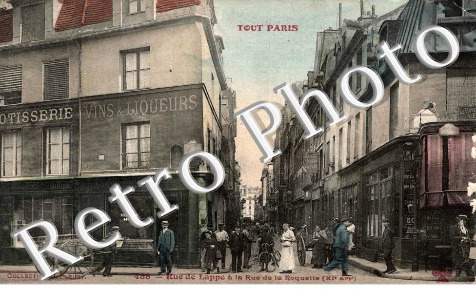 rue de Lappe à la rue de la Roquette