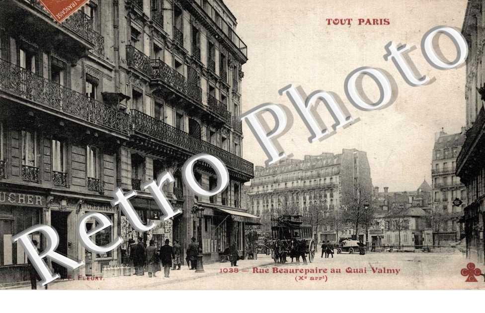 rue Beaurepaire au quai Valmy