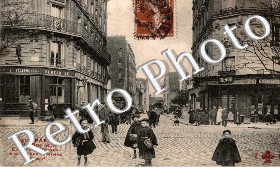 rue de la cour des Noues a la rue des Pyrenees