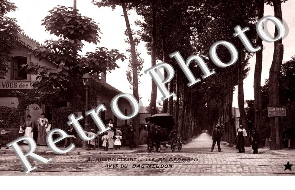 Billancourt - Ile Saint Germain Avenue du Bas-Meudon