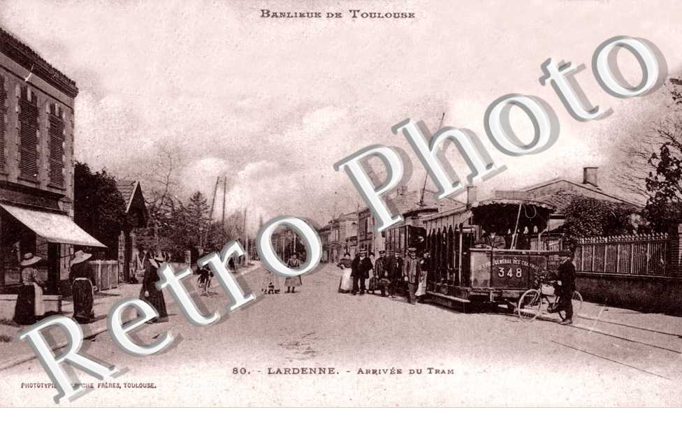 Lardenne -  arrivée du Tram