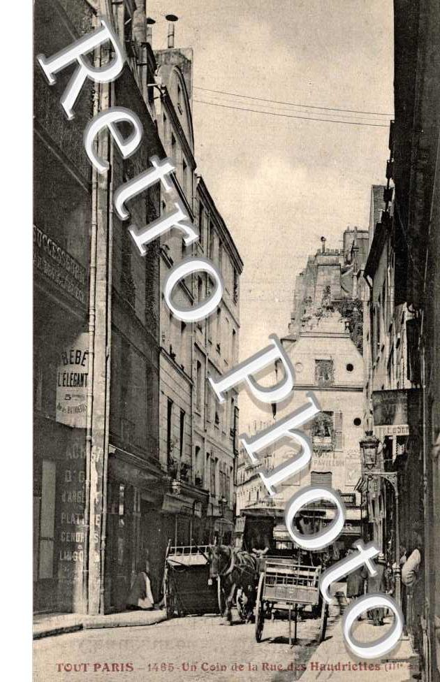 Un coin de la rue des Haudriettes