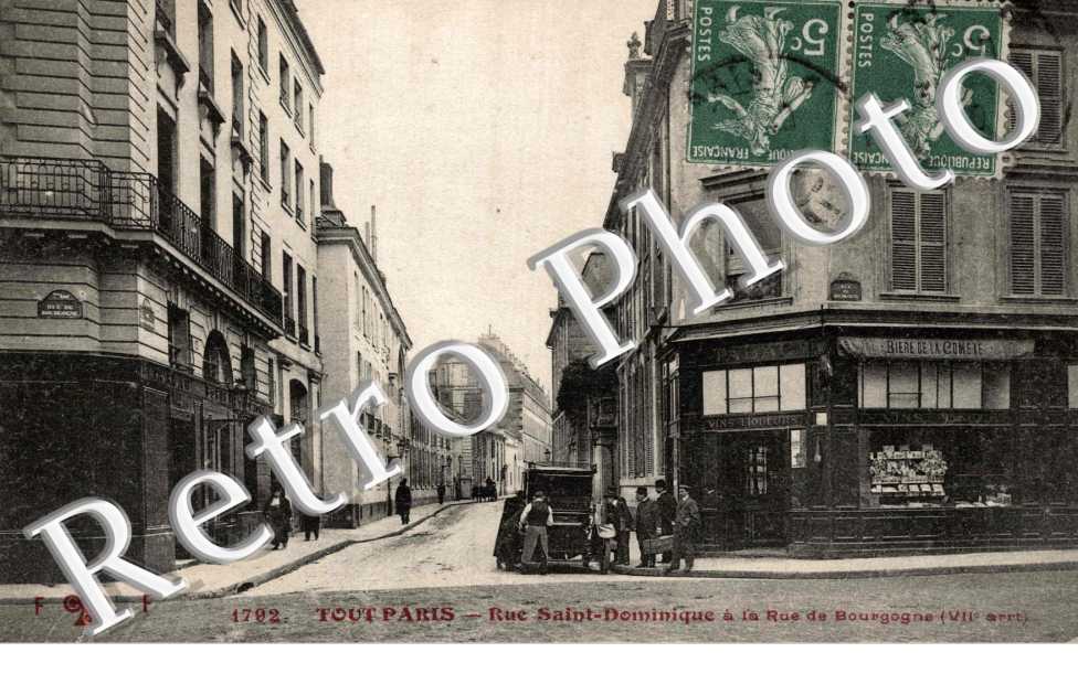 rue Saint-Dominique à la rue de Bourgogne