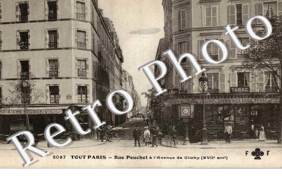 rue Pouchet à l&#039;avenue de Clichy