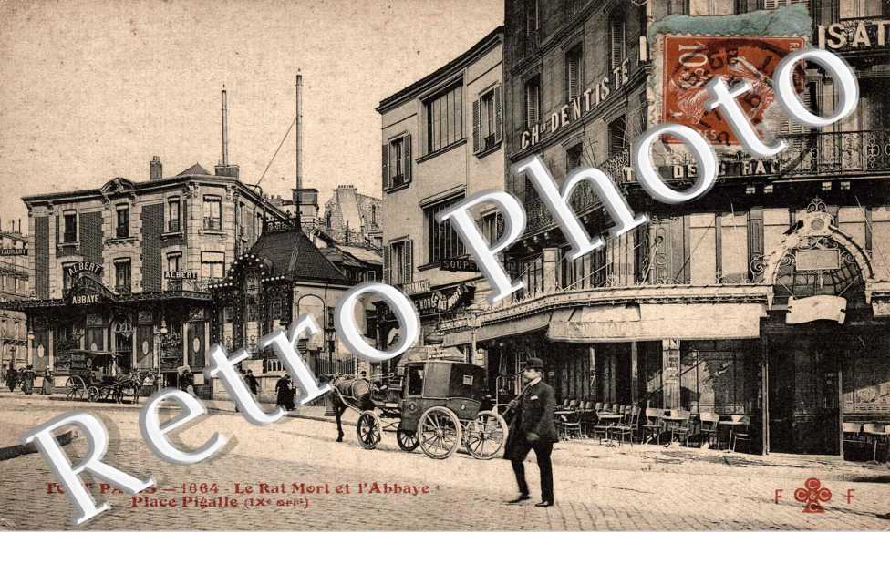 Le Rat Mort et l&#039;Abbaye - Place Pigalle