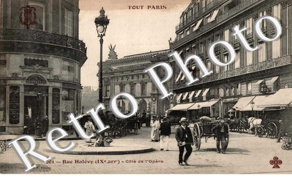 rue Halevy - Cote de l&#039;opera