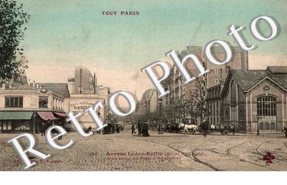 Avenue Ledru Rollin prise du pont d&#039;Austerlitz
